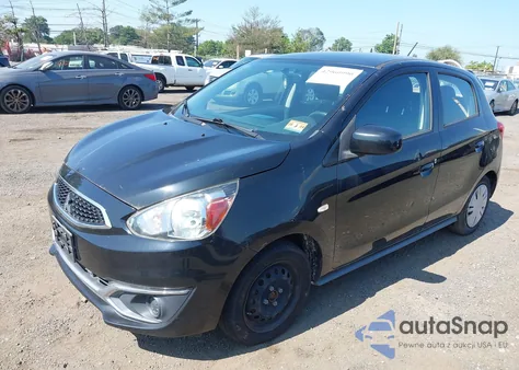 2017 Mitsubishi Mirage Es from USA, damaged, VIN ML32A3HJ2HH018987